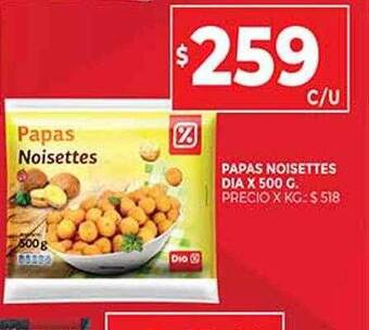 Supermercados DIA Papas Noisettes Dia oferta