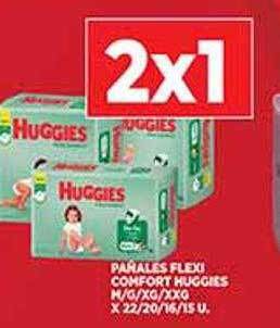 Supermercados DIA Pañales Flexi Comfort Huggies oferta