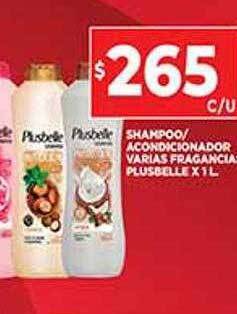 Supermercados DIA Shampoo Acondicionador Varias Fragancias Plusbelle oferta