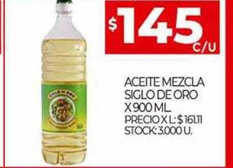 Supermercados DIA Aceite Mezcla Siglo De Oro oferta
