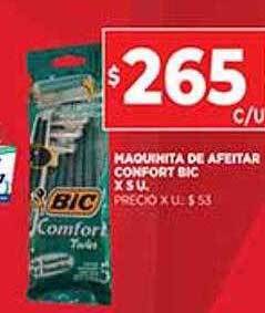 Supermercados DIA Maquinita De Afeitar Comfort Bic oferta