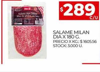 Salame Milan Dia