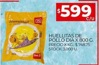 Supermercados DIA Huellitas De Pollo Dia oferta