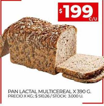 Supermercados DIA Pan Lactal Multicereal oferta