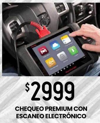 Changomas Chequeo Premium Con Escaneo Electrónico oferta
