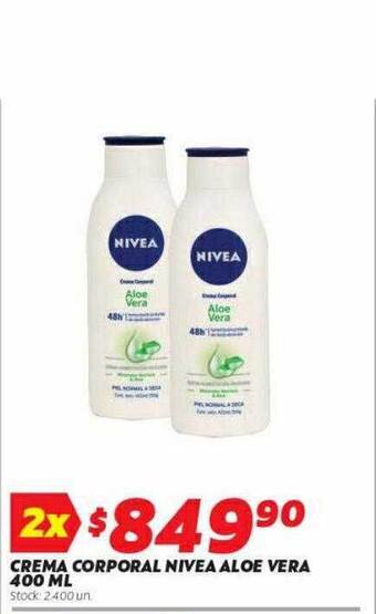 Ferniplast Crema Corporal Nivea Aloe Vera oferta