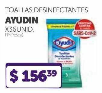 La Gallega Supermercados Toallas Desinfectantes Ayudin oferta