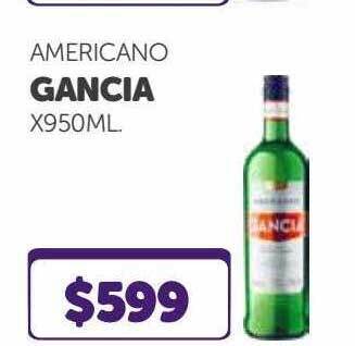 La Gallega Supermercados Americano Gancia oferta