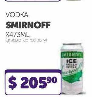La Gallega Supermercados Vodka Smirnoff oferta