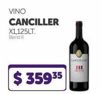 La Gallega Supermercados Vino Canciller oferta