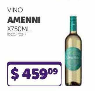 La Gallega Supermercados Vino Amenni oferta