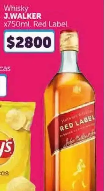 La Gallega Supermercados Whisky J Walker Red Label oferta