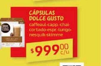 La Gallega Supermercados Cápsulas Dolce Gusto oferta
