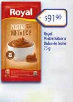 La Gallega Supermercados Royal Postre Sabor A Dulce De Leche oferta