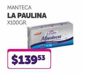 La Gallega Supermercados Manteca La Paulina oferta