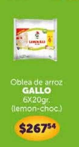 La Gallega Supermercados Oblea De Arroz Gallo oferta