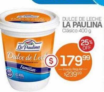 Alvear Dulce De Leche La Paulina oferta