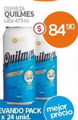 Alvear Cerveza Quilmes oferta