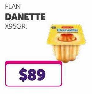 La Gallega Supermercados Flan Danette oferta