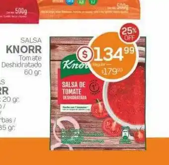 Alvear Salsa Knorr Tomate Deshidratado oferta