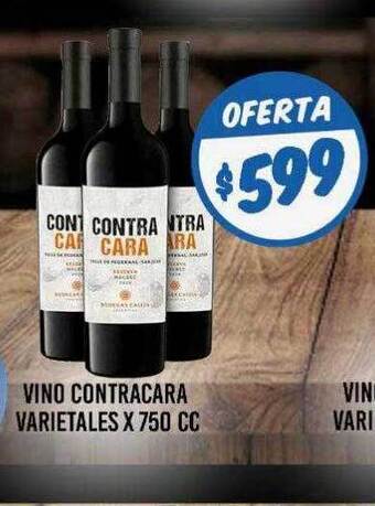 Supermercados Zeta Vino Contracara Varietales oferta