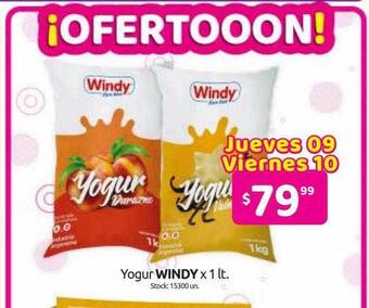 Cordiez Yogur Windy oferta
