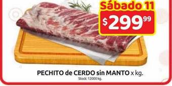 Cordiez Pechito De Cerdo Sin Manto oferta