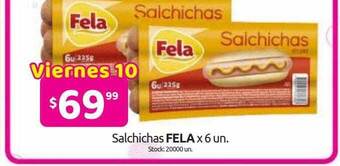 Cordiez Salchichas Fela oferta
