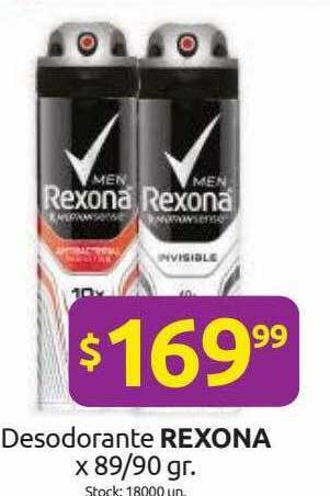 Cordiez Desodorante Rexona oferta
