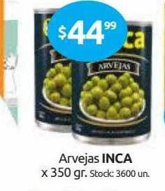 Cordiez Arvejas Inca oferta