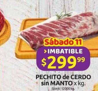 Cordiez Pechito De Cerdo Sin Manto oferta