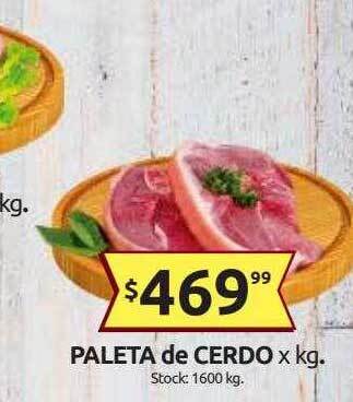 Cordiez Paleta De Cerdo oferta