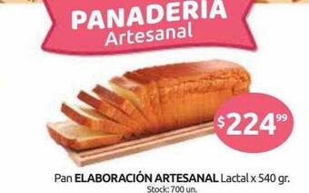 Cordiez Pan Elaboración Artesanal Lactal oferta