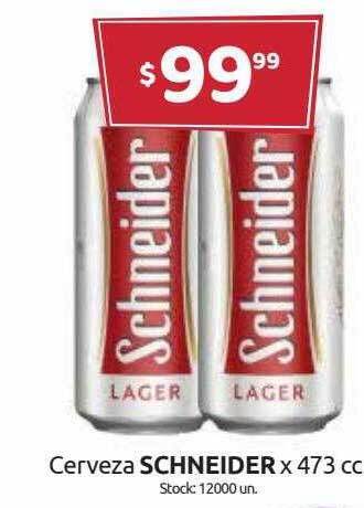 Cordiez Cerveza Schneider oferta