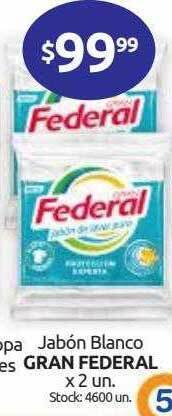 Cordiez Jabón Blanco Gran Federal oferta
