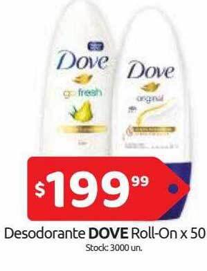 Cordiez Desodorante Dove Roll-on oferta
