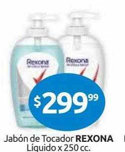 Cordiez Jabón De Tocador Rexona Líquido oferta