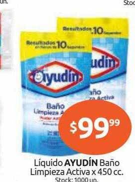 Cordiez Líquido Ayudín Baño Limpieza Activa oferta