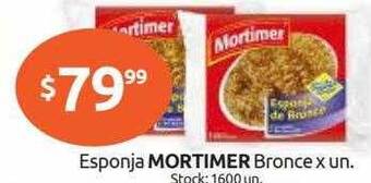 Cordiez Esponja Mortimer Bronce oferta
