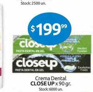 Cordiez Crema Dental Close Up oferta