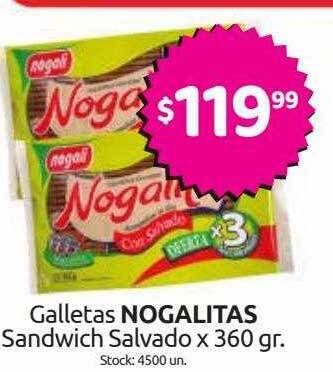 Cordiez Galletas Nogalitas Sandwich Salvado oferta