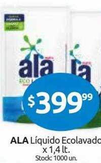 Cordiez Ala Líquido Ecolavado oferta
