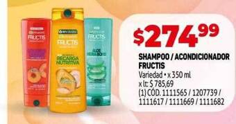 Makro Shampoo Acondicionador Fructis oferta