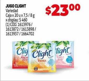 Makro Jugo Clight oferta