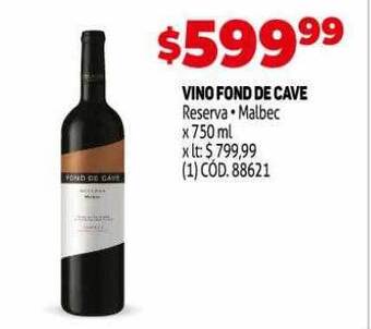 Makro Vino Fond De Cave oferta