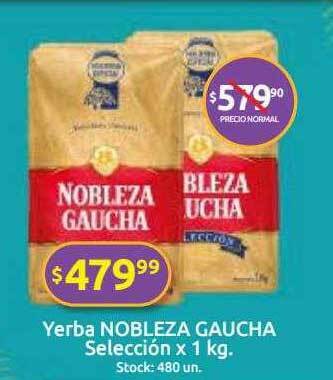 Cordiez Yerba Nobleza Gaucha Selección oferta