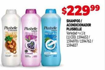 Makro Shampoo Acondicionador Plusbelle oferta