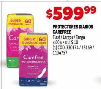 Makro Protectores Diarios Carefree oferta