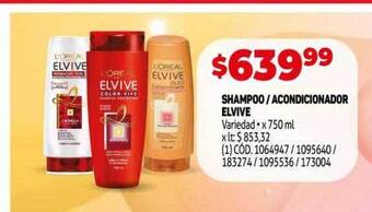 Makro Shampoo Acondicionador Elvive oferta