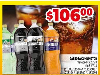 Makro Gaseosa Cunnington oferta